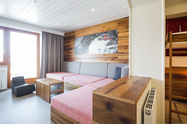 Gemütliche Sitzecke im Zimmer